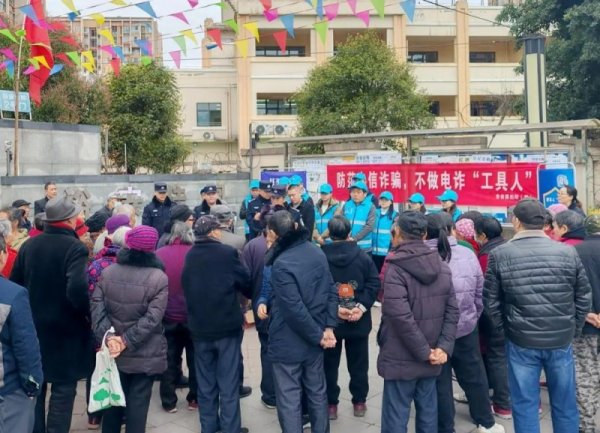 高新警企携手筑防线，银发守护暖人心