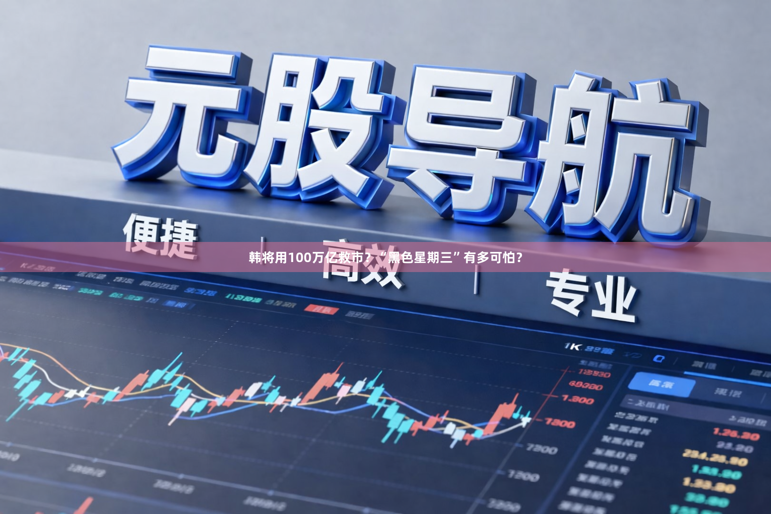 韩将用100万亿救市？“黑色星期三”有多可怕？