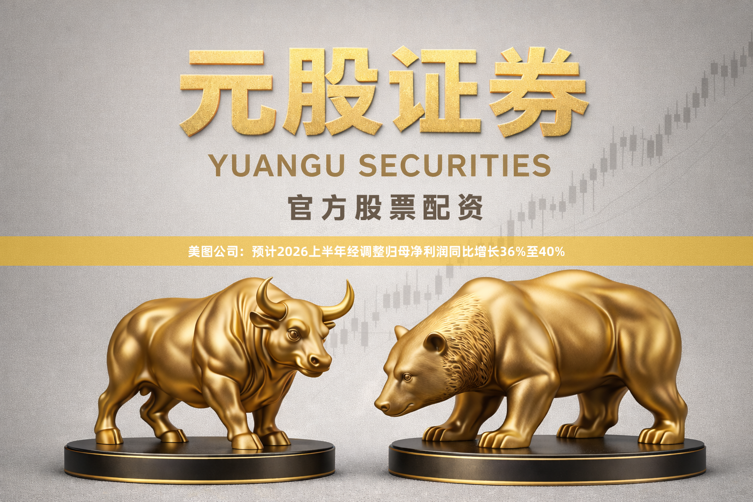 美图公司：预计2026上半年经调整归母净利润同比增长36%至40%