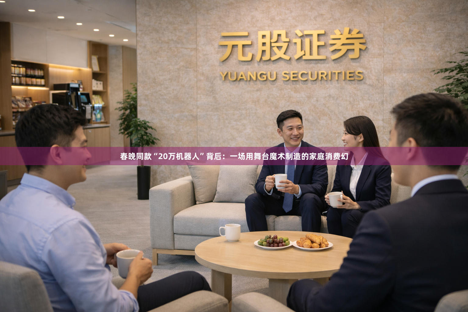 春晚同款“20万机器人”背后：一场用舞台魔术制造的家庭消费幻